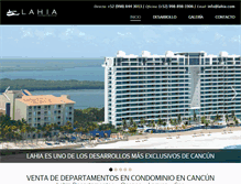 Tablet Screenshot of lahia.com